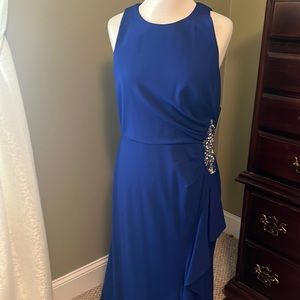 Royal blue formal dress